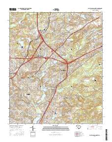 Fort Jackson North 2017 topographic map thumbnail