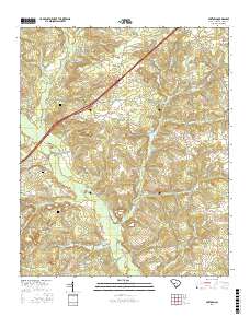 Foxtown 2017 topographic map thumbnail