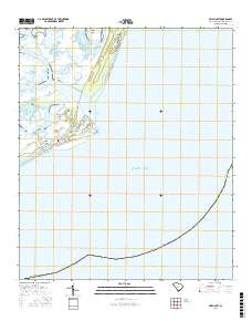 Fripp Inlet 2017 topographic map thumbnail