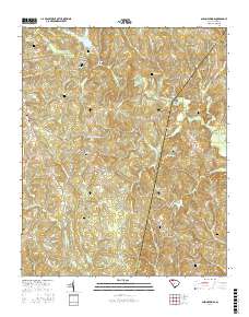 Glenn Springs 2017 topographic map thumbnail