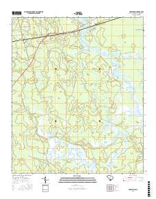 Green Pond 2017 topographic map thumbnail