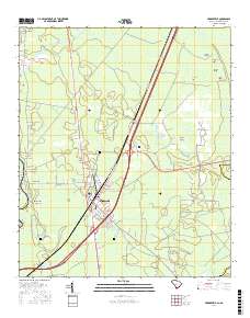 Hardeeville 2017 topographic map thumbnail