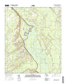 Hardeeville NW 2017 topographic map thumbnail