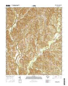 Hickory Grove 2017 topographic map thumbnail