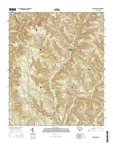 Hollow Creek 2017 topographic map preview
