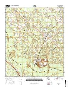 Holly Hill 2017 topographic map thumbnail