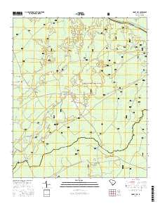 Honey Hill 2017 topographic map thumbnail