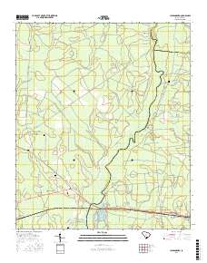 Jacksonboro 2017 topographic map thumbnail