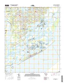 James Island 2017 topographic map thumbnail