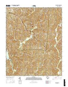 Kings Creek 2017 topographic map thumbnail