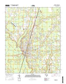 Kingstree 2017 topographic map thumbnail