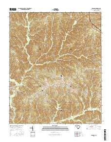 Lebanon 2017 topographic map thumbnail