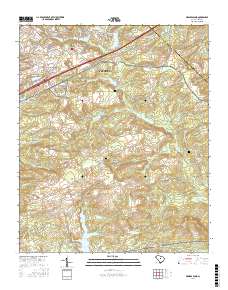 Messers Pond 2017 topographic map thumbnail