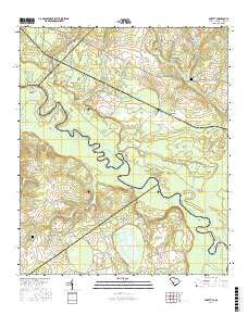 Millett 2017 topographic map thumbnail