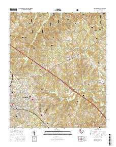 Newberry East 2017 topographic map thumbnail