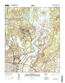 North Charleston 2017 topographic map thumbnail