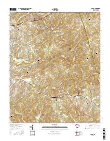 Pacolet 2017 topographic map thumbnail