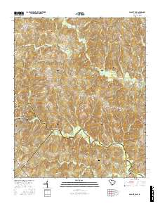 Pacolet Mills 2017 topographic map thumbnail