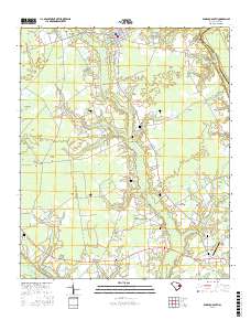 Pamplico South 2017 topographic map thumbnail