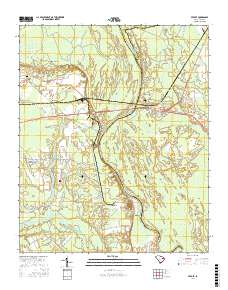 Pee Dee 2017 topographic map thumbnail