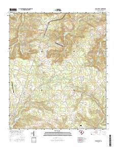Pelion East 2017 topographic map thumbnail