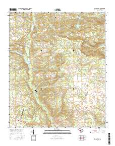 Pelion West 2017 topographic map thumbnail