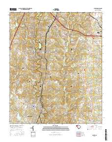 Pelzer 2017 topographic map thumbnail