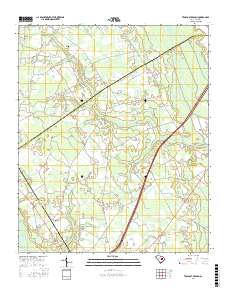 Tearcoat Branch 2017 topographic map thumbnail