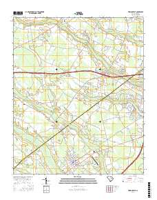 Timmonsville 2017 topographic map thumbnail