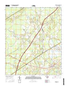 Turbeville 2017 topographic map thumbnail