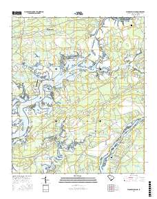 Wadmalaw Island 2017 topographic map thumbnail