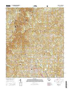 Walhalla 2017 topographic map thumbnail