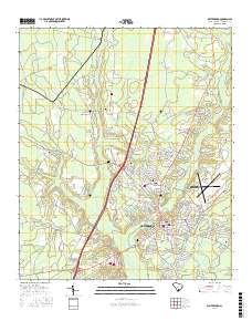 Walterboro 2017 topographic map thumbnail
