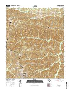 Winnsboro 2017 topographic map thumbnail