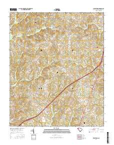 Piercetown 2017 topographic map thumbnail