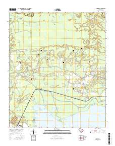 Pineville 2017 topographic map thumbnail