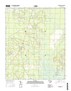 Plantersville 2017 topographic map thumbnail