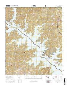 Plum Branch 2017 topographic map thumbnail
