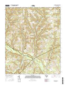 Pond Branch 2017 topographic map thumbnail