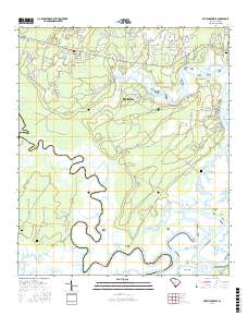 Pritchardville 2017 topographic map thumbnail