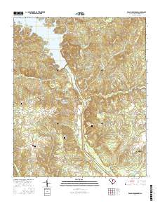 Rabon Crossroads 2017 topographic map thumbnail