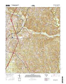 Rock Hill East 2017 topographic map thumbnail