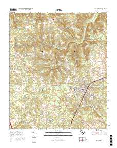 Saint Matthews 2017 topographic map thumbnail