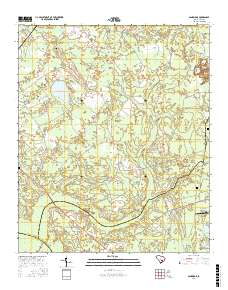 Sandridge 2017 topographic map thumbnail