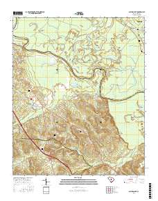 Saylors Lake 2017 topographic map thumbnail