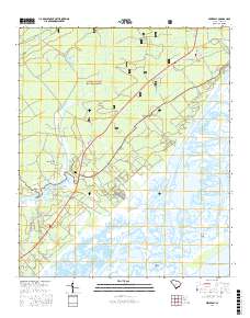 Sewee Bay 2017 topographic map thumbnail