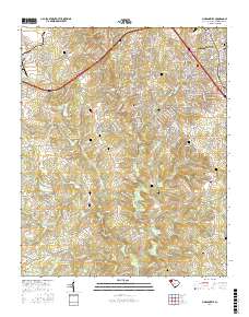 Simpsonville 2017 topographic map thumbnail