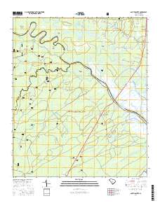 South Santee 2017 topographic map thumbnail
