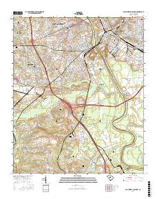 Southwest Columbia 2017 topographic map thumbnail