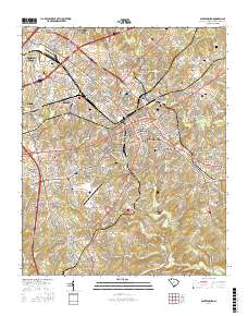 Spartanburg 2017 topographic map thumbnail